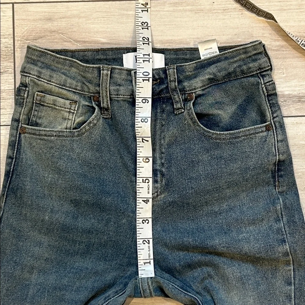 RISE supply co high rise flare jeans size 3 long tall